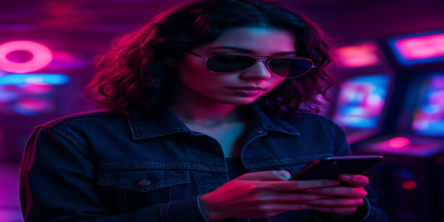 bh99-এ অ্যাভিয়েটর গেমটি একজন নারী খেলোয়াড় উপভোগ করছেন, তিনি খেলার সময় মনোযোগসহ অংশগ্রহণ করছেন এবং চারপাশের পরিবেশটি উপভোগ করছেন।